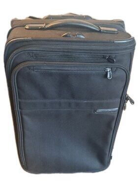 Briggs & Riley Baseline 22" Upright Black Carry On Garment Suitcase U175-4